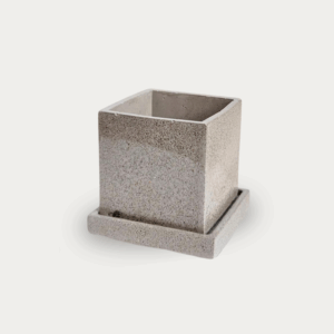 Maceta cubo | Gris