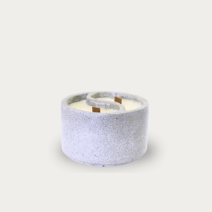 Vela doble | Gris claro